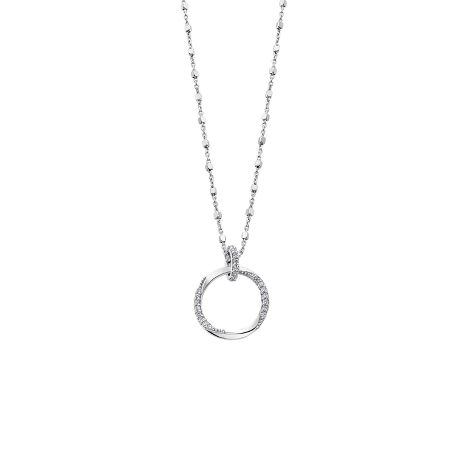 Collier Lotus Silver Collection cercle