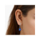 Boucles d'oreilles Thomas Sabo pierre bleu marine