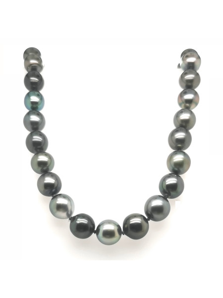 Collier perlles de Tahiti 10.5/11mm