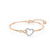 Bracelet jonc Swarovski Infinity Heart