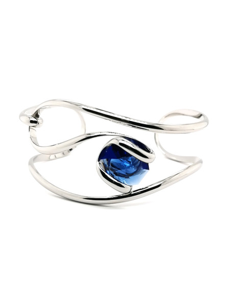 Bracelet jonc Andréa Marazzini Octagon Dark blue