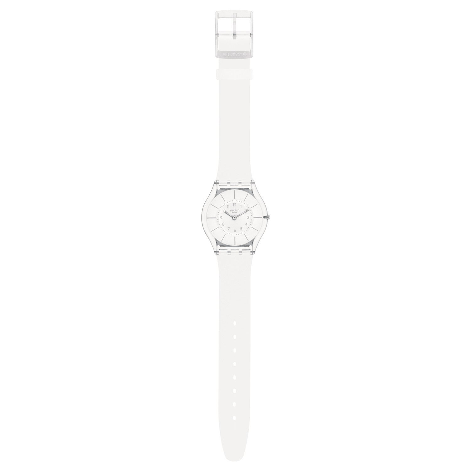 Montre Swatch Skin White Classiness Again
