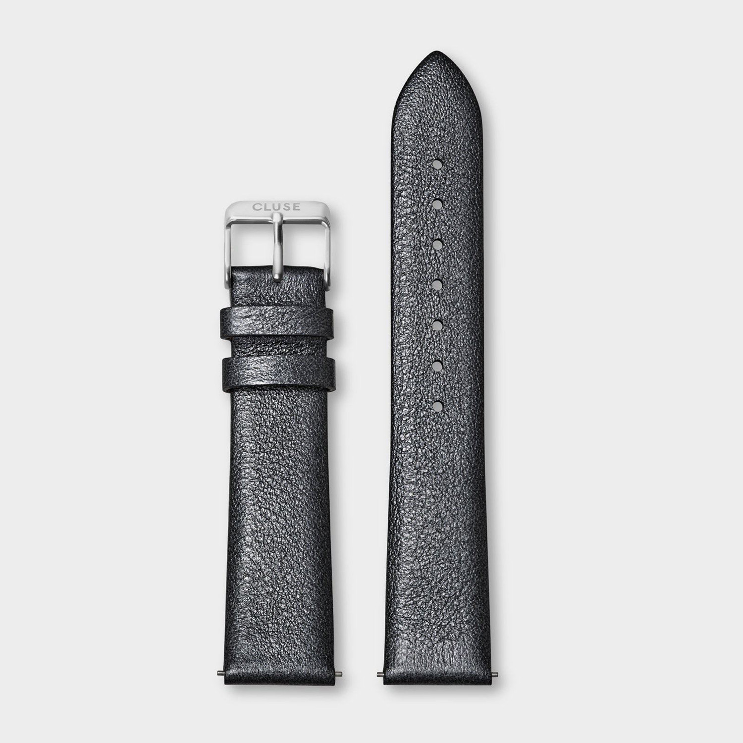 Bracelet montre Cluse  Dark Grey Metallic/ Silver
18 mm