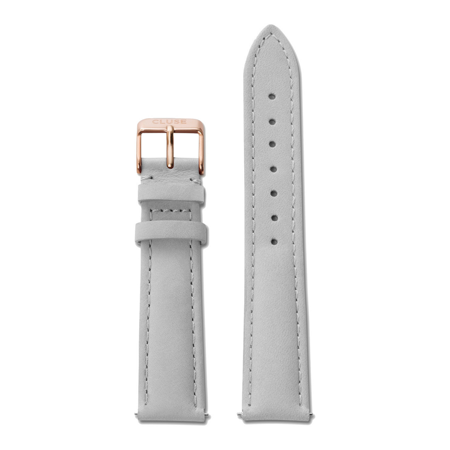 Bracelet montre Cluse  White Metallic/ Silver
18 mm