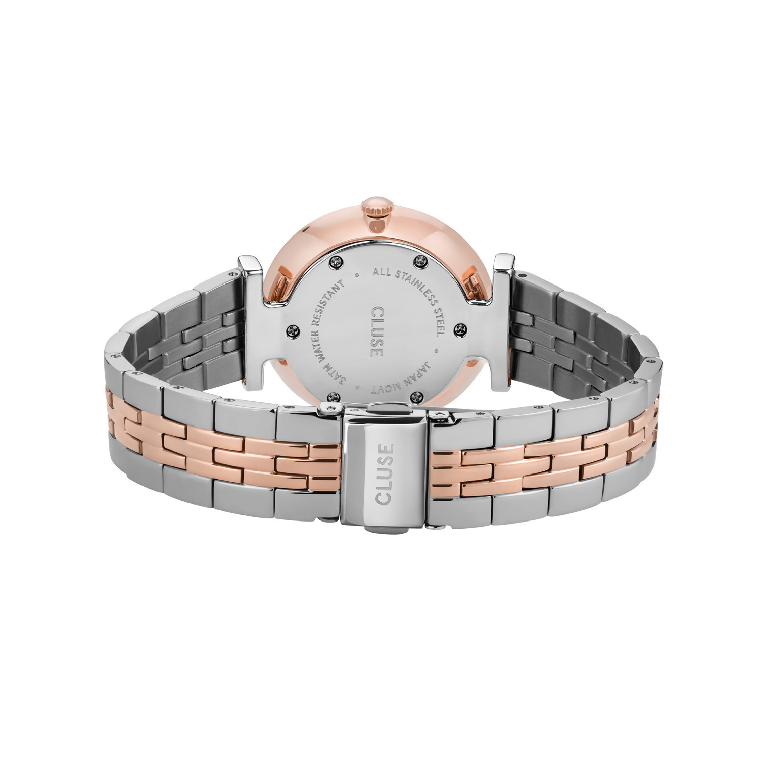 Montre femme Cluse Triomphe rose gold white pearl/
silver rose gold