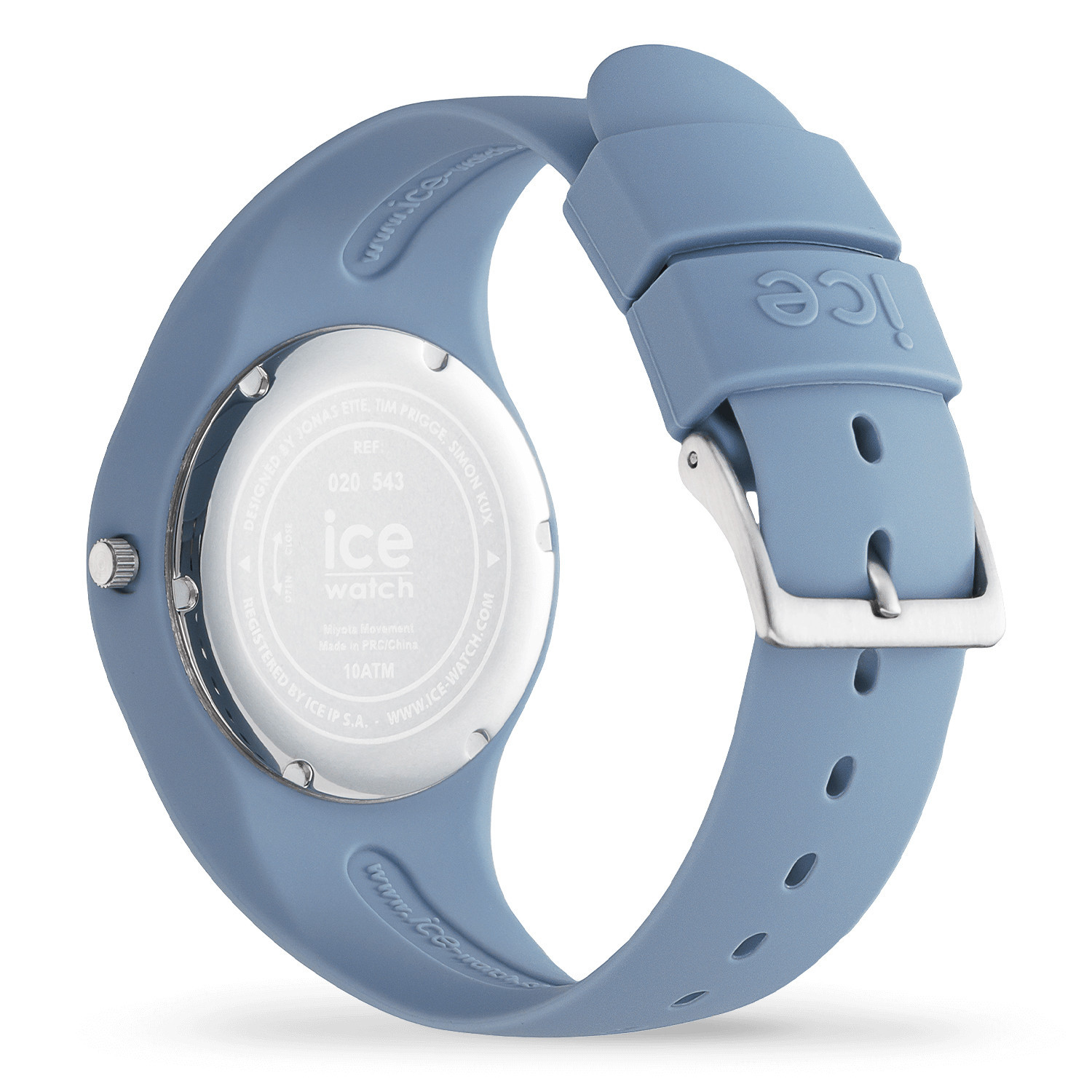 Montre Ice Watch glam brushed Artic blue médium