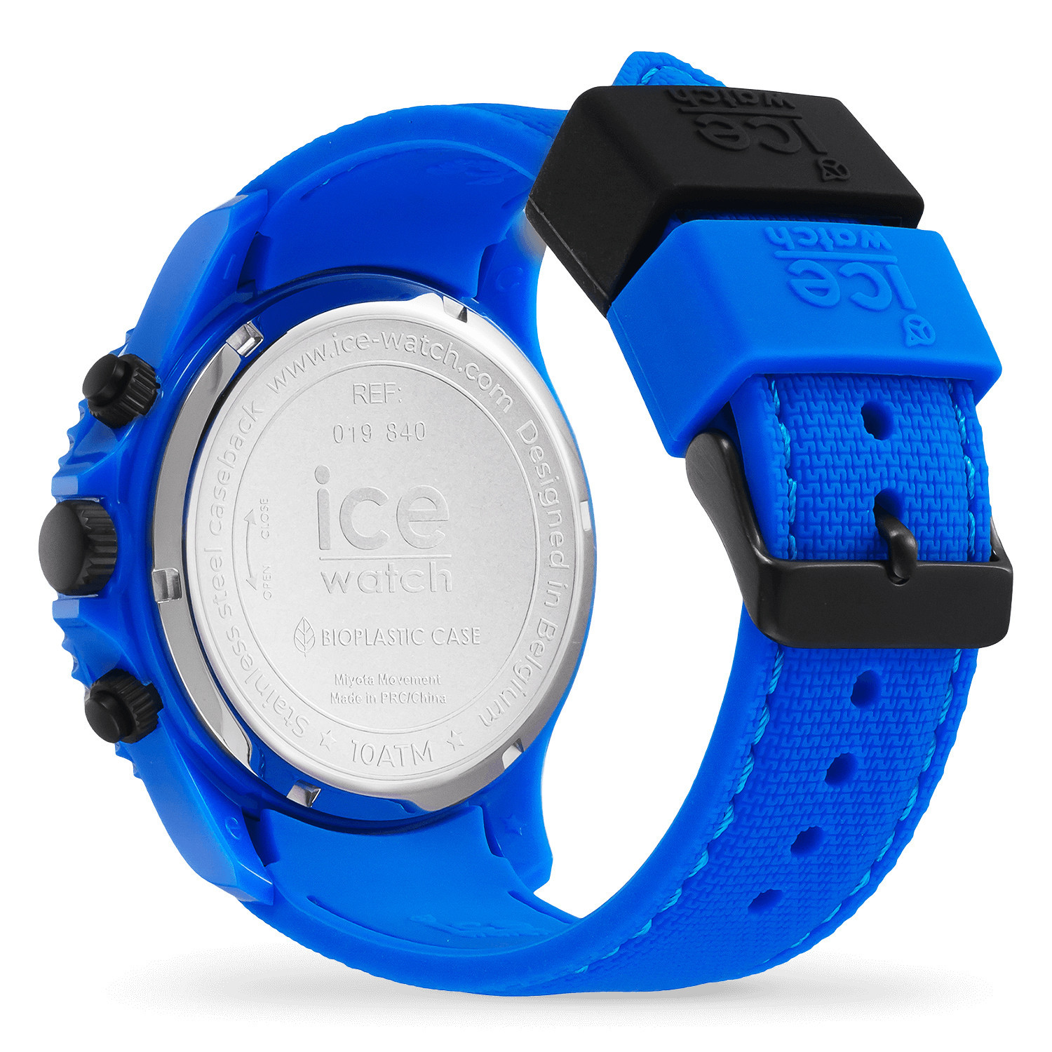 Montre Ice Watch chrono Neon Blue Large