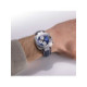 Montre Herbelin Newport Héritage chrono cuir bleu