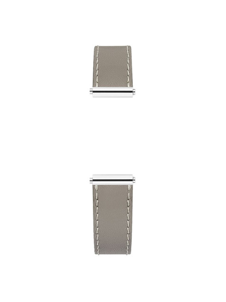 Bracelet de montre Michel Herbelin cuir gris moyen