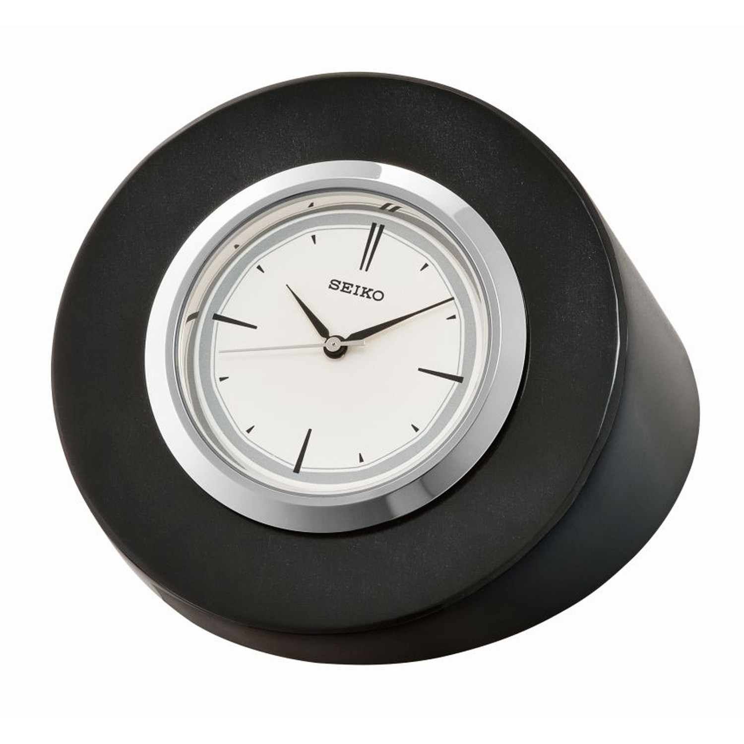 Horloge Seiko Clocks marbre noir