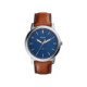 Montre Fossil The Minimalist extra plate cuir marron