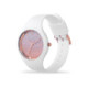 Montre Ice Watch femme Ice Lo White Pink Small