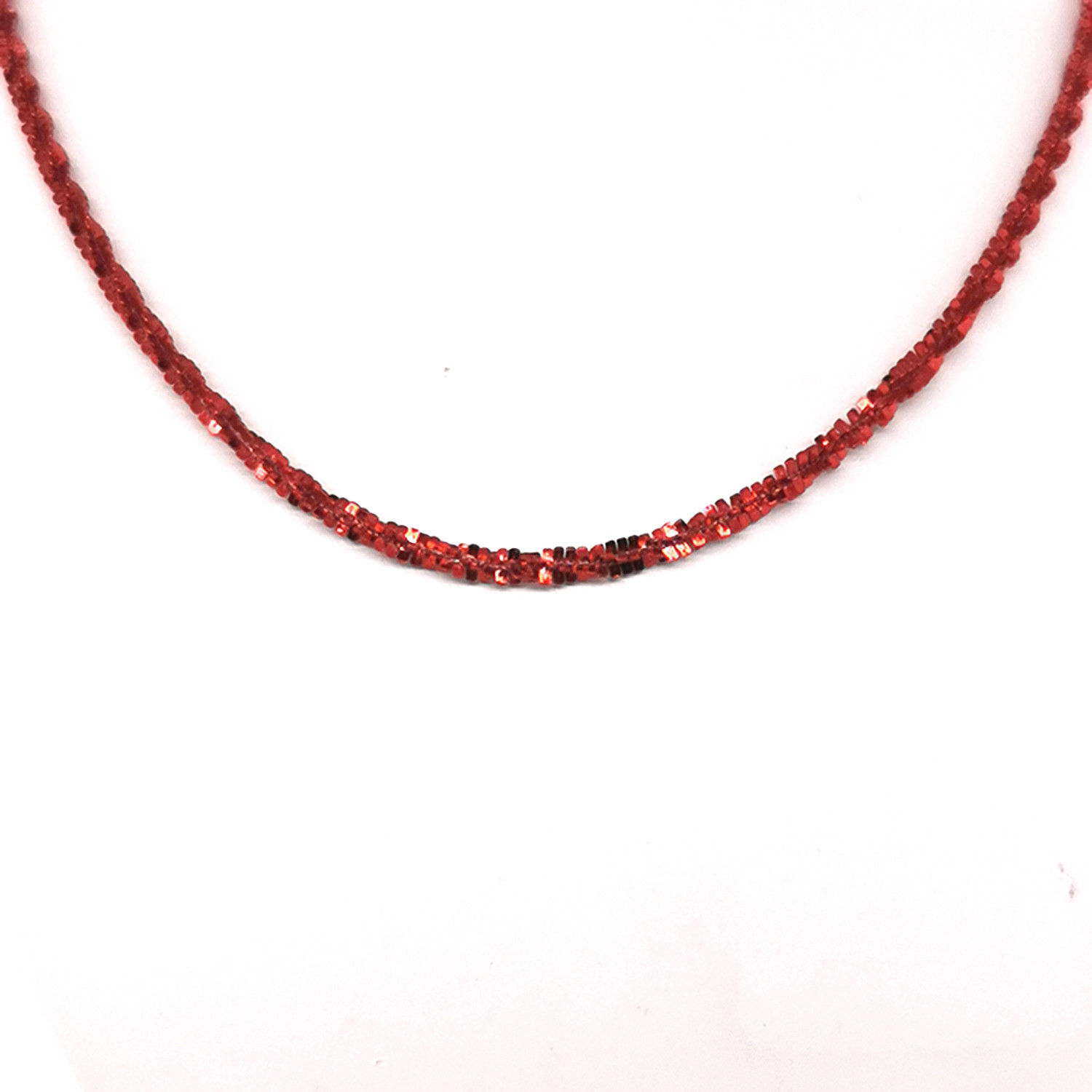 Collier Elden argent 925/1000 1 rang rouge rubis
collection Catch the Rainbow