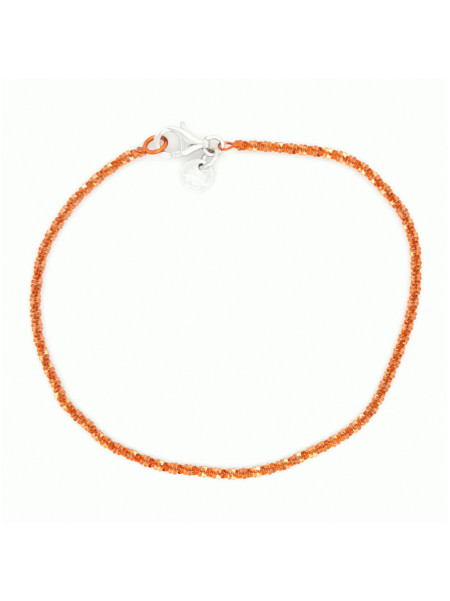 Bracelet Elden argent 925/1000 1 rang orange
collection Catch the Rainbow