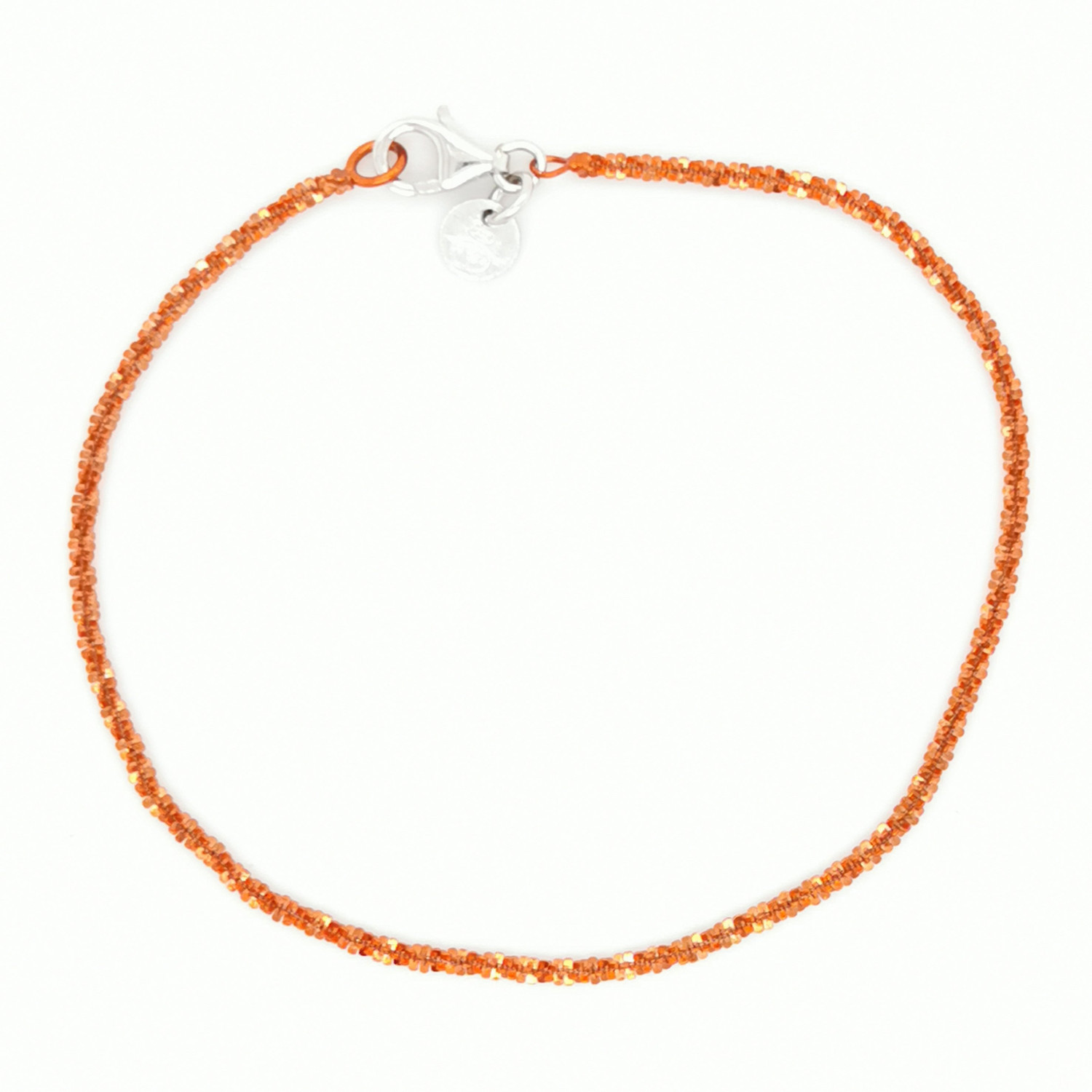 Bracelet Elden argent 925/1000 1 rang orange
collection Catch the Rainbow
