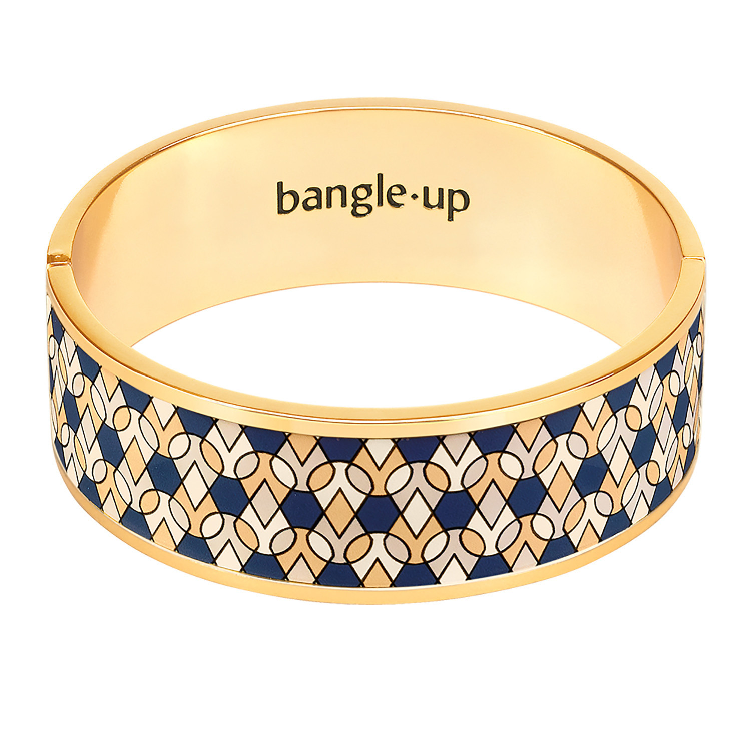 Bracelet jonc Bangle up Pinuply bleu nuit
Taille 2