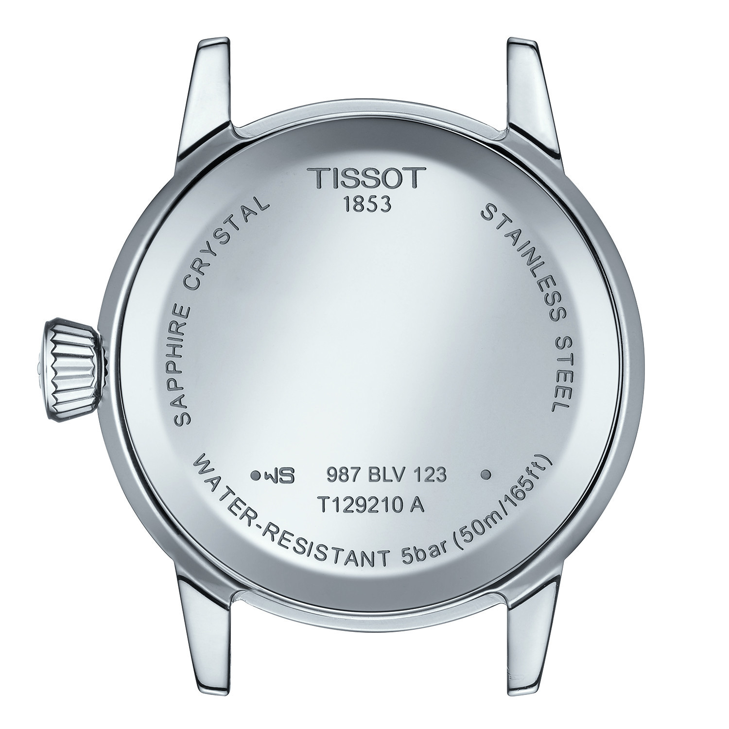 Montre femme Tissot classic dream cuir gris