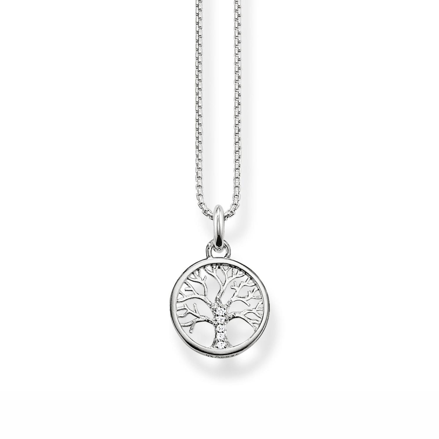 Collier Thomas Sabo Tree of Love argent/oxydes