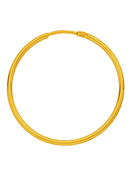 Créoles Brillaxis 30 mm or jaune 18 carats