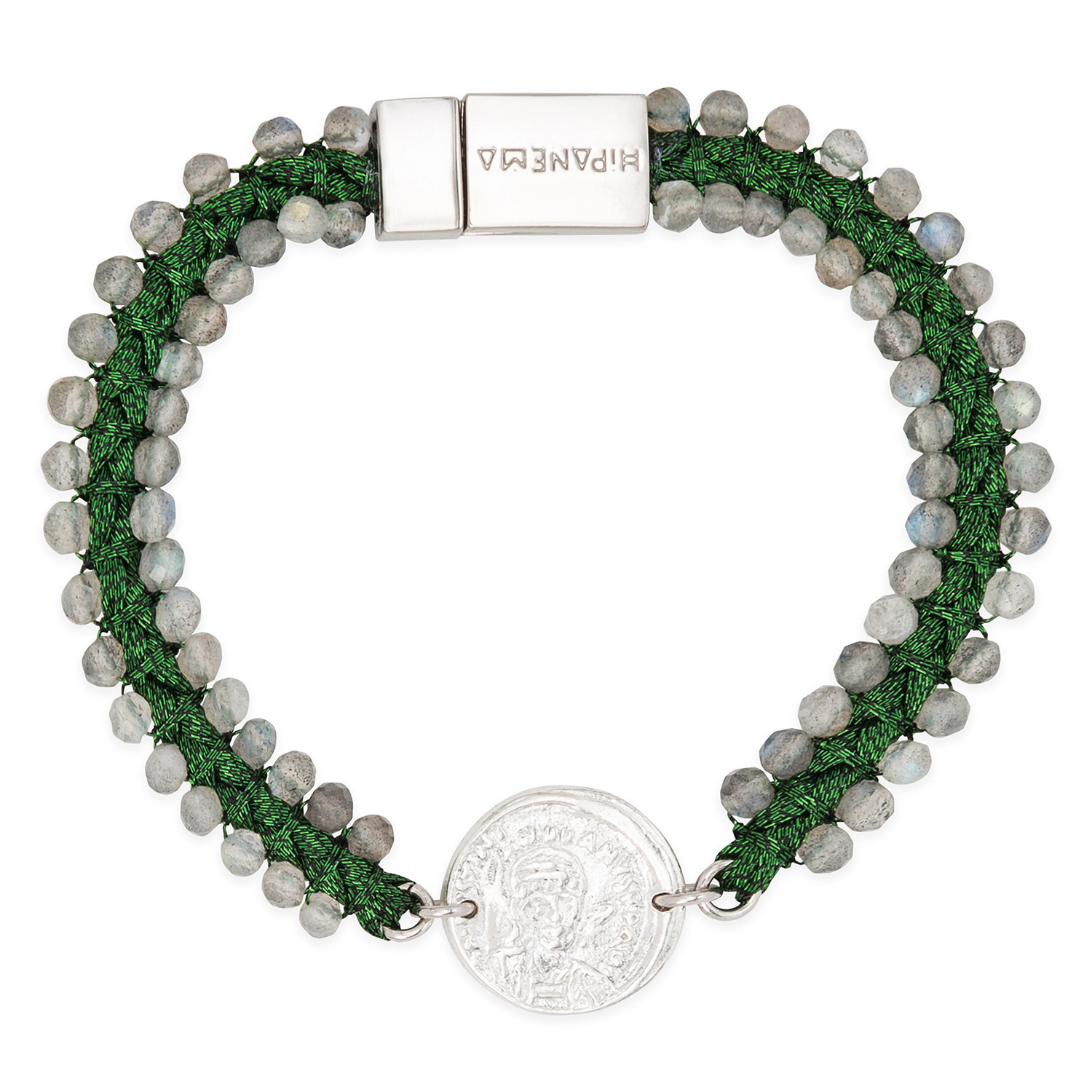 Bracelet Hipanema Conquistador green M