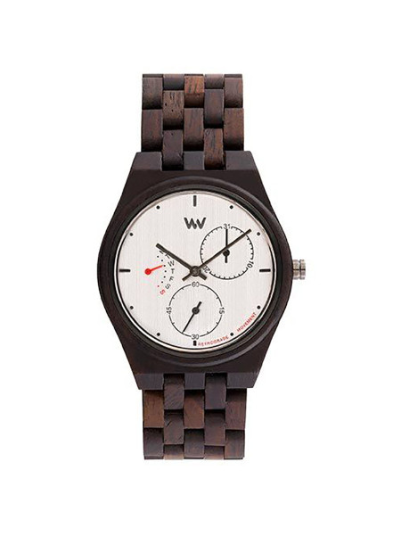 Montre bois Wewood Rider choco silver