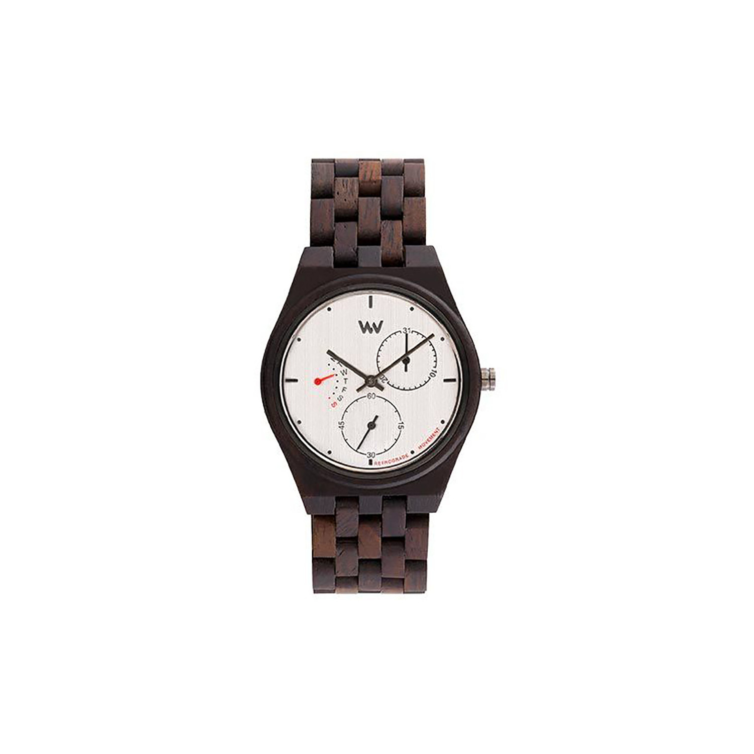 Montre bois Wewood Rider choco silver