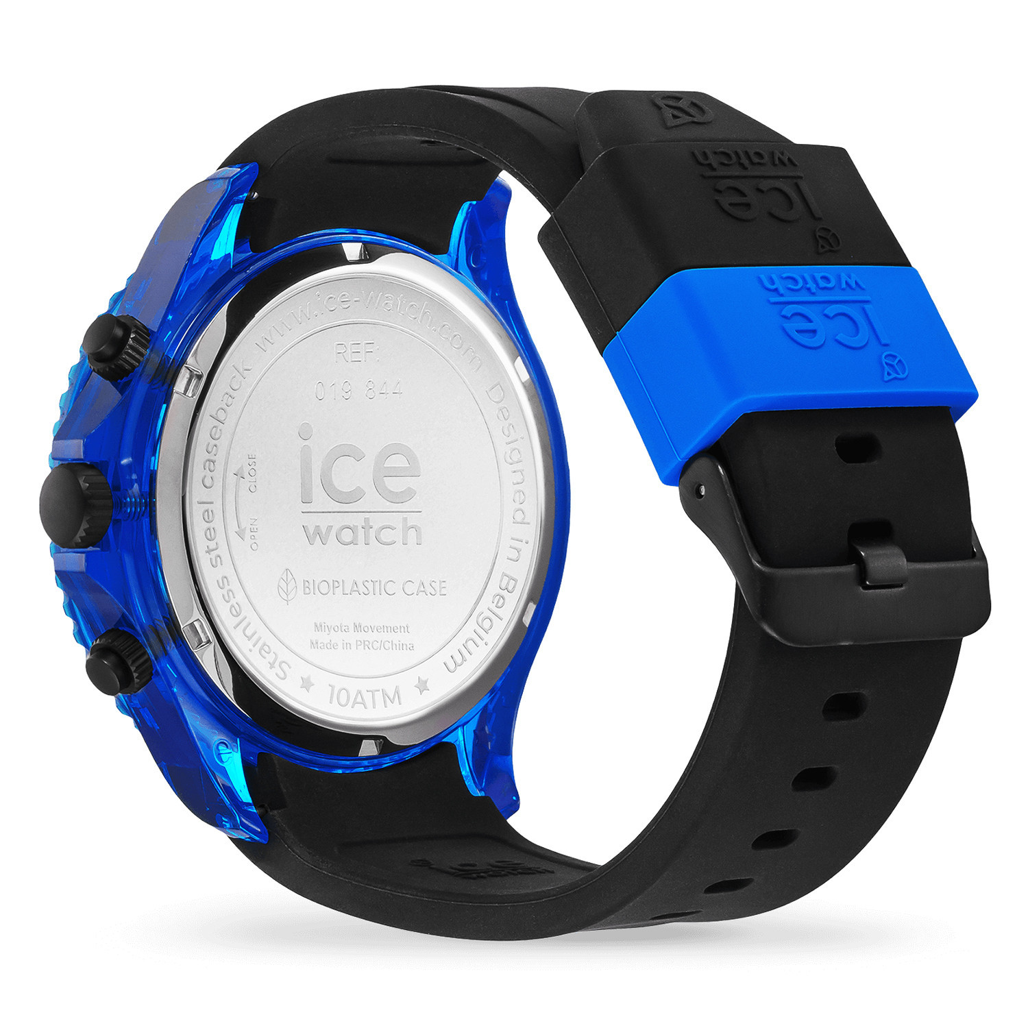 Montre Ice Watch chrono Black Blue extra large