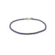 Bracelet Elden argent 925/1000 un rang bleu azur
collection Catch The Rainbow