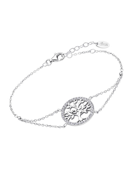 Bracelet Lotus Silver Collection Family Tree