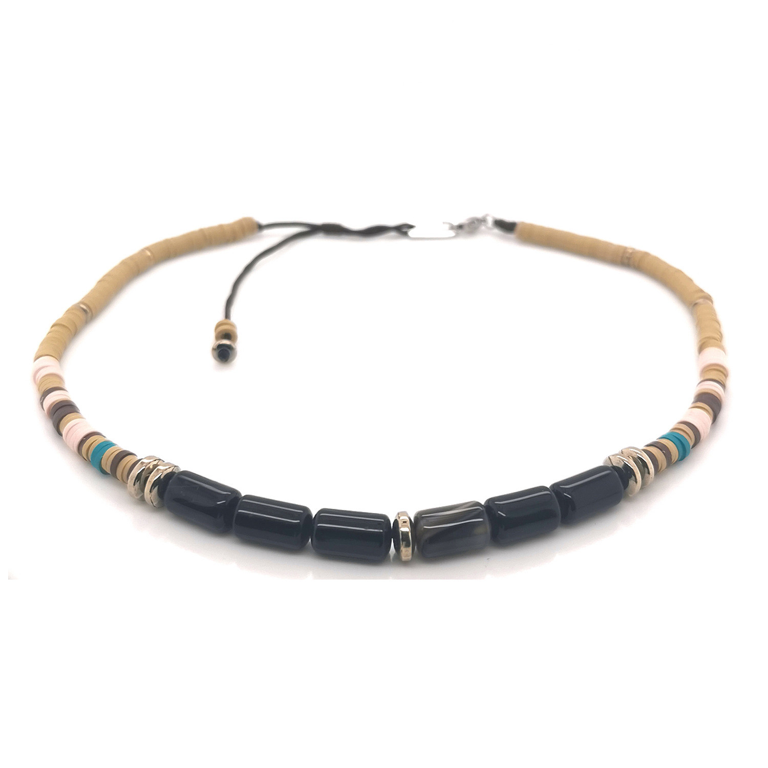 Collier Zag Bijoux Collection Bahamas Green Onyx