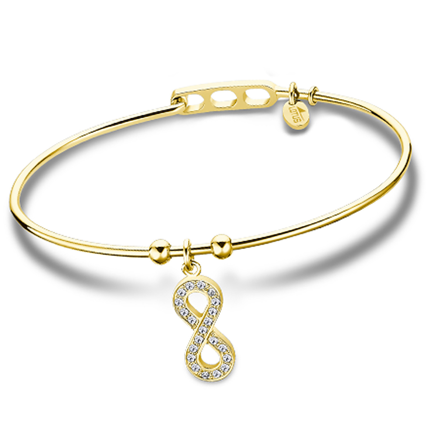 Bracelet jonc Lotus Collection Millennial doré
Infini