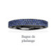 Bague de phalange APM Monaco pierres bleues
Collection croisette rose-44