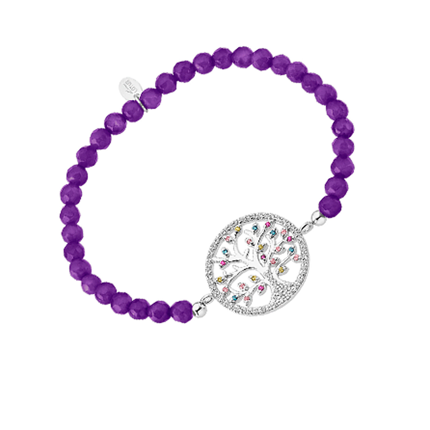 Bracelet Lotus Silver Collection Family Tree
amethyste