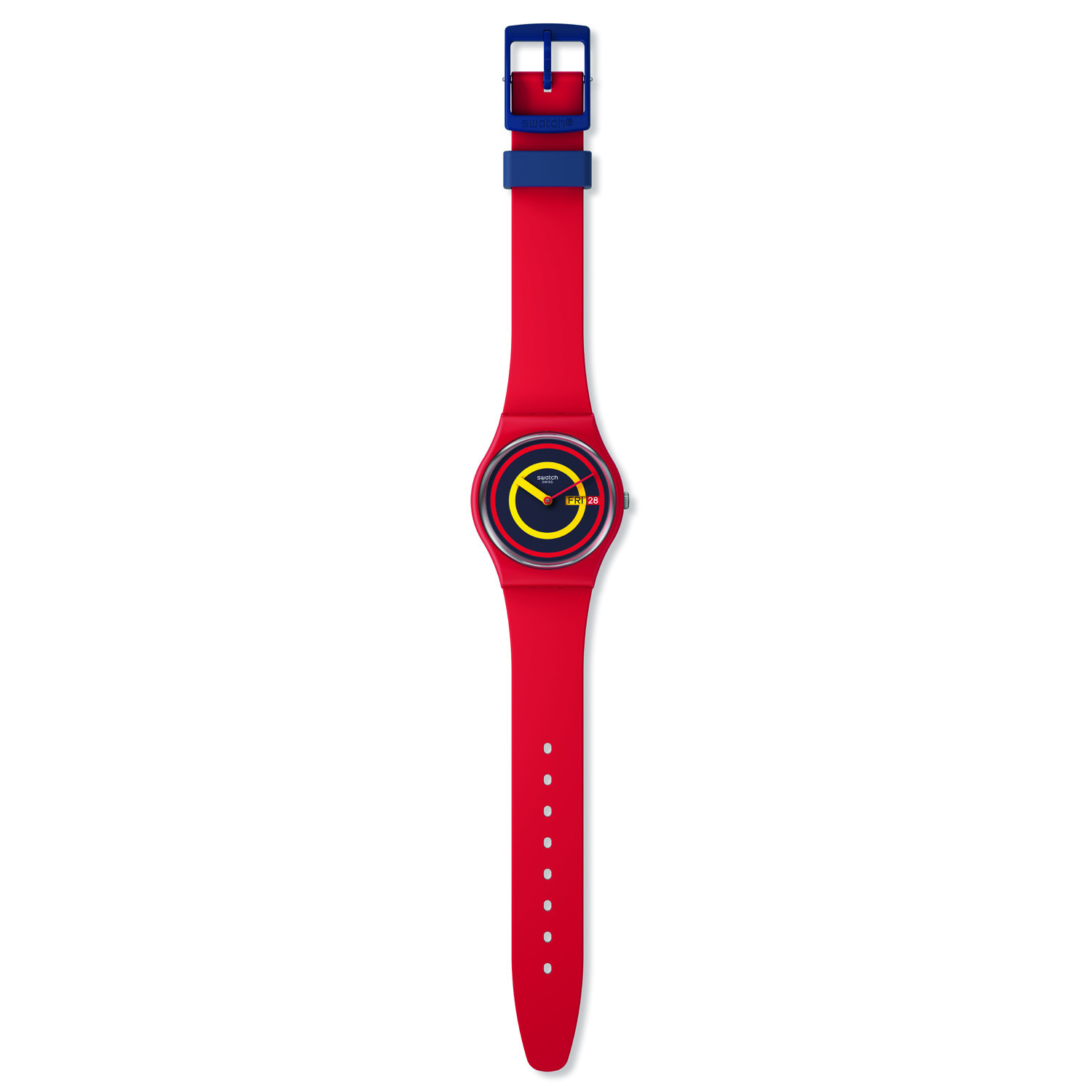 Montre Swatch Concentric Red