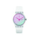 Montre femme Swatch Polawhite
collection Transformation