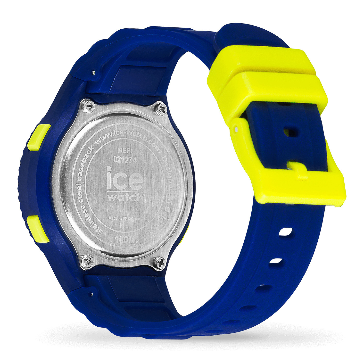 Montre enfant Ice Watch digitale Navy Yellow