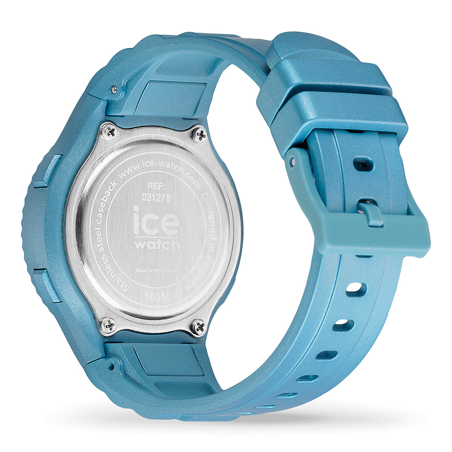 Montre enfant  Ice Watch digitale Blue Metallic