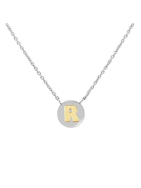 Collier Nomination collection My Bonbons lettre R
