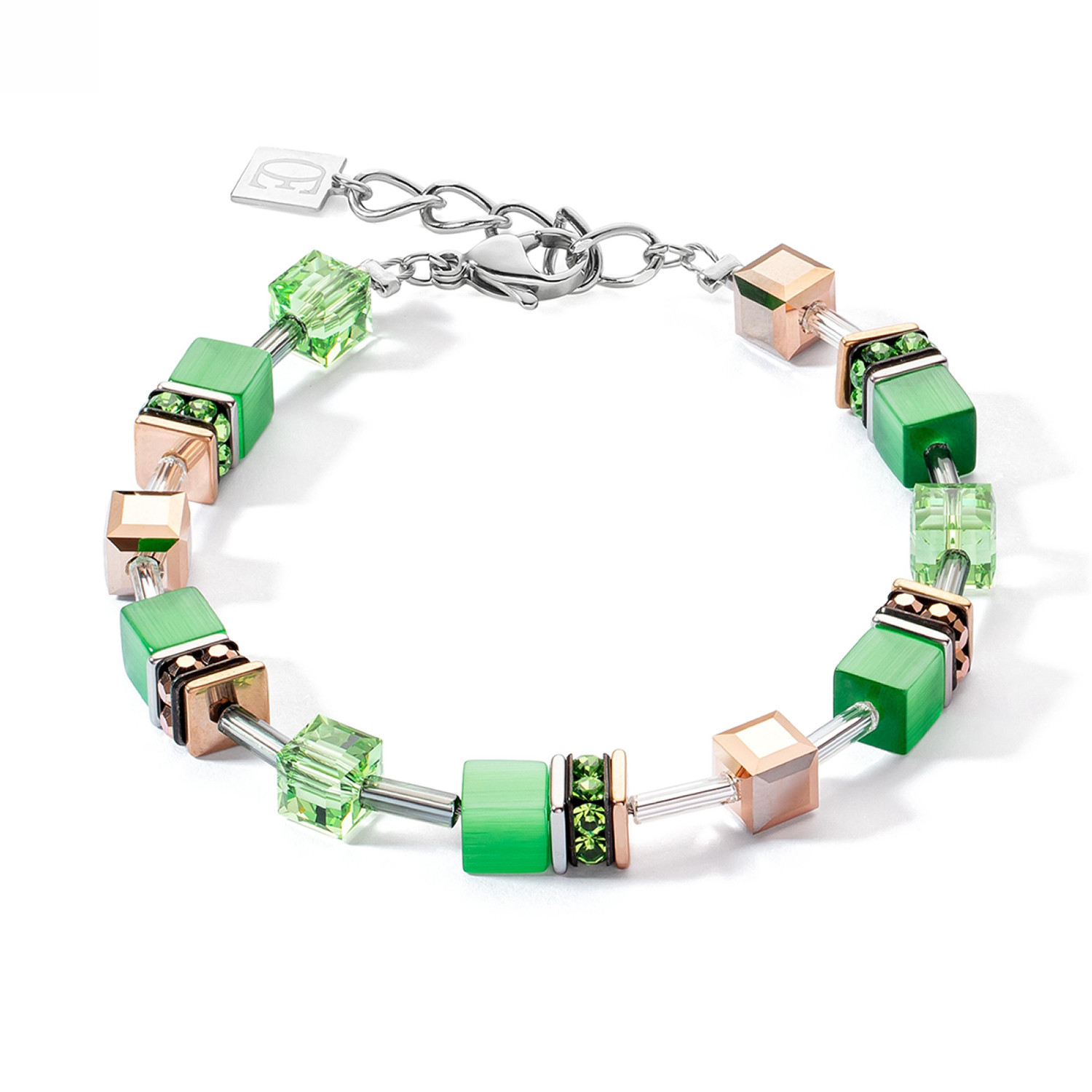 Bracelet Coeur de Lion Geocube Iconic
monochrome vert