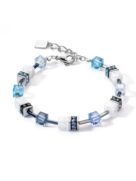 Bracelet Coeur de Lion Geocube Iconic Nature
bleu blanc