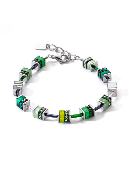 Bracelet Coeur de Lion Sparkling Classic Update vert
