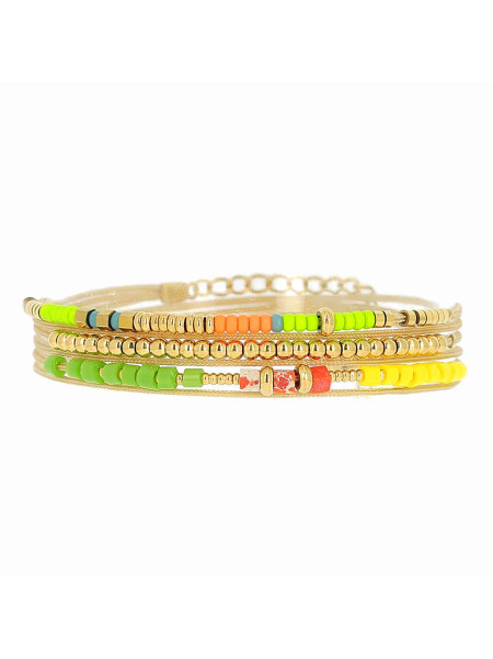 Bracelet Zag Bijoux multicolore