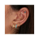Boucle d'oreille individuelle Ania Haie Sphere doré
3mm
