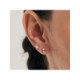 Boucle d'oreille individuelle Ania Haie Kyoto Opal d
orées