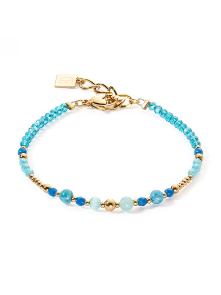 Bracelet Coeur de lion Princess Spheres turquoise