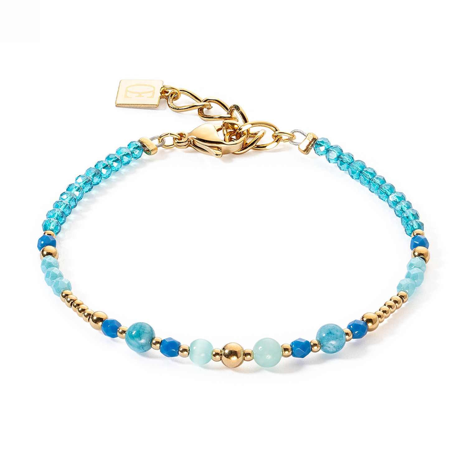 Bracelet Coeur de lion Princess Spheres turquoise