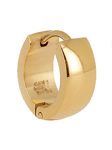 Créole large individuelle Zag Bijoux acier doré
Taille M (10mm)