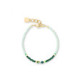 Bracelet Coeur de Lion Amulette Glamorous vert