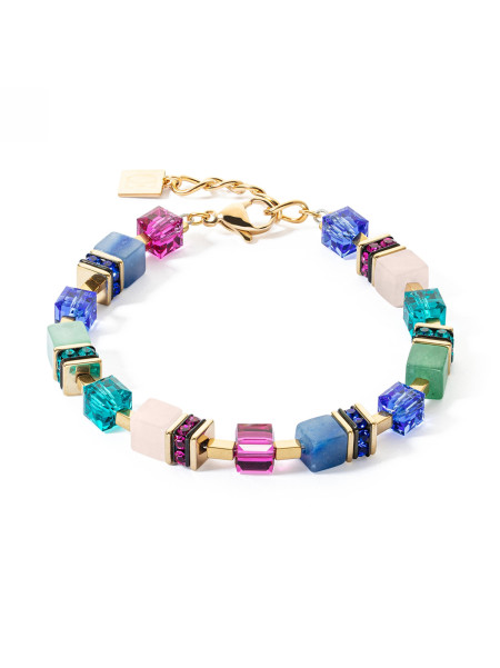Bracelet Coeur de Lion GéoCube multicolore