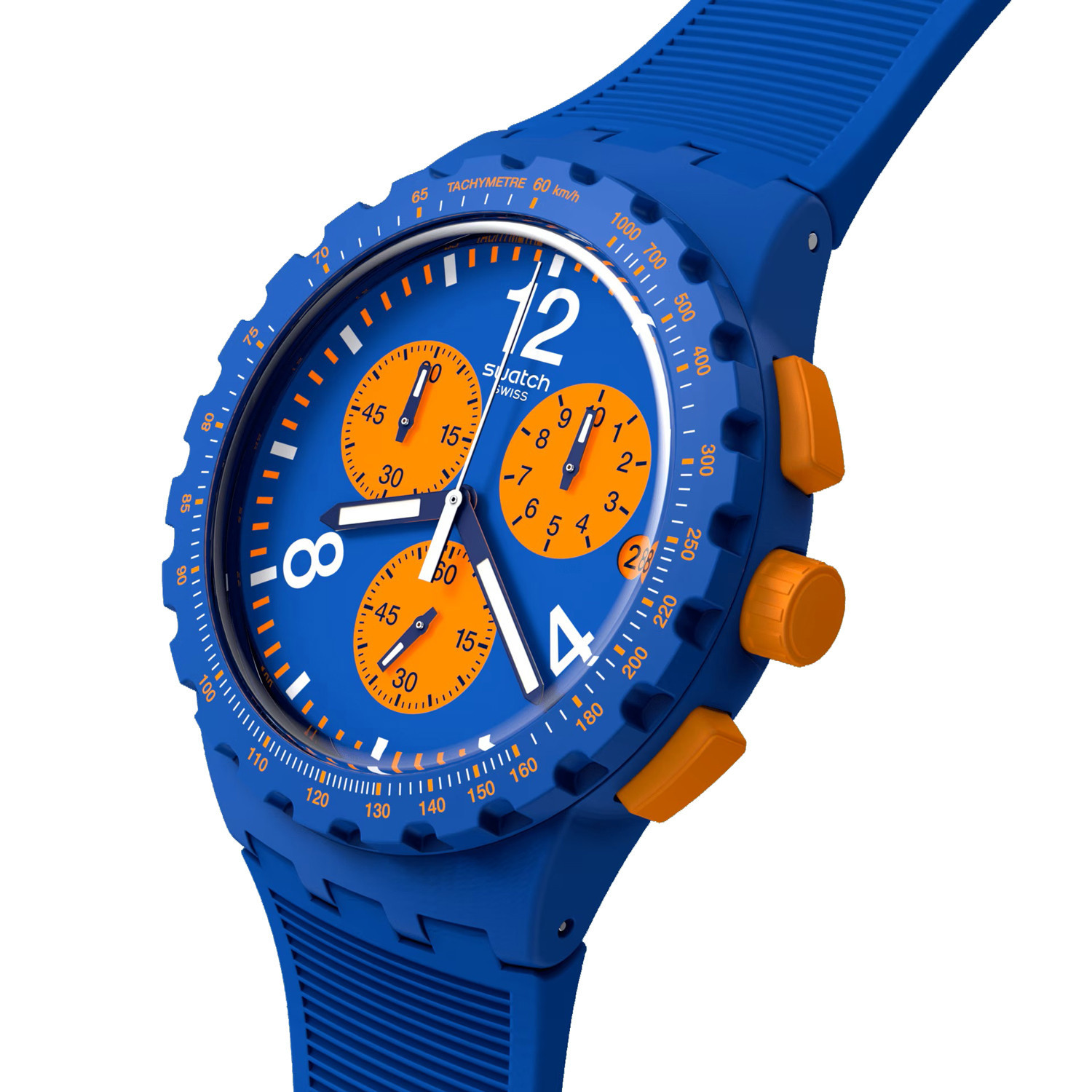Montre Swatch chrono Primarily Blue